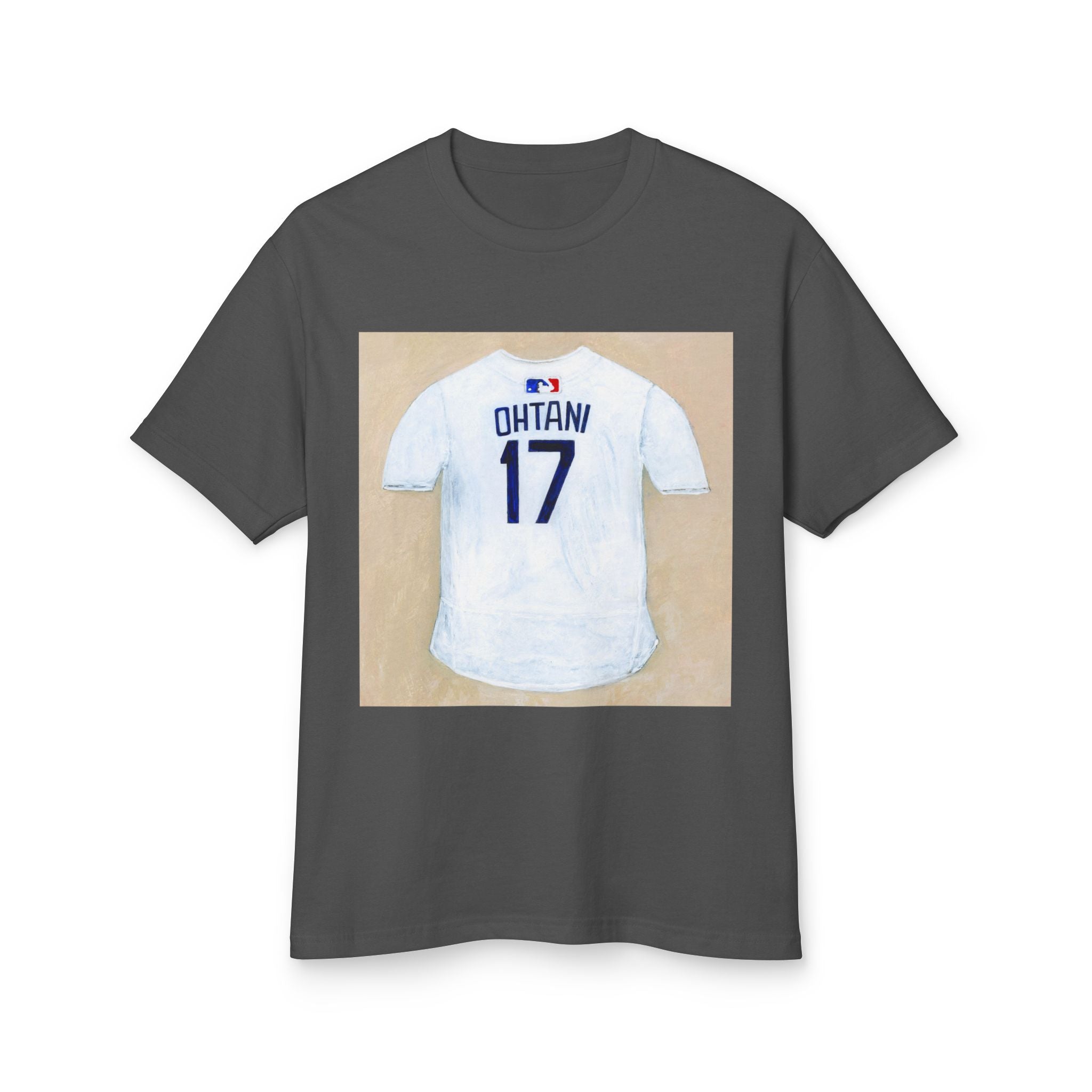 Unisex Heavyweight Cotton Artistic Ohtani Jersey Tee | Perfect Gift for Fans, Sports Events, Casual Wear, Birthdays, and Everyday Comfort